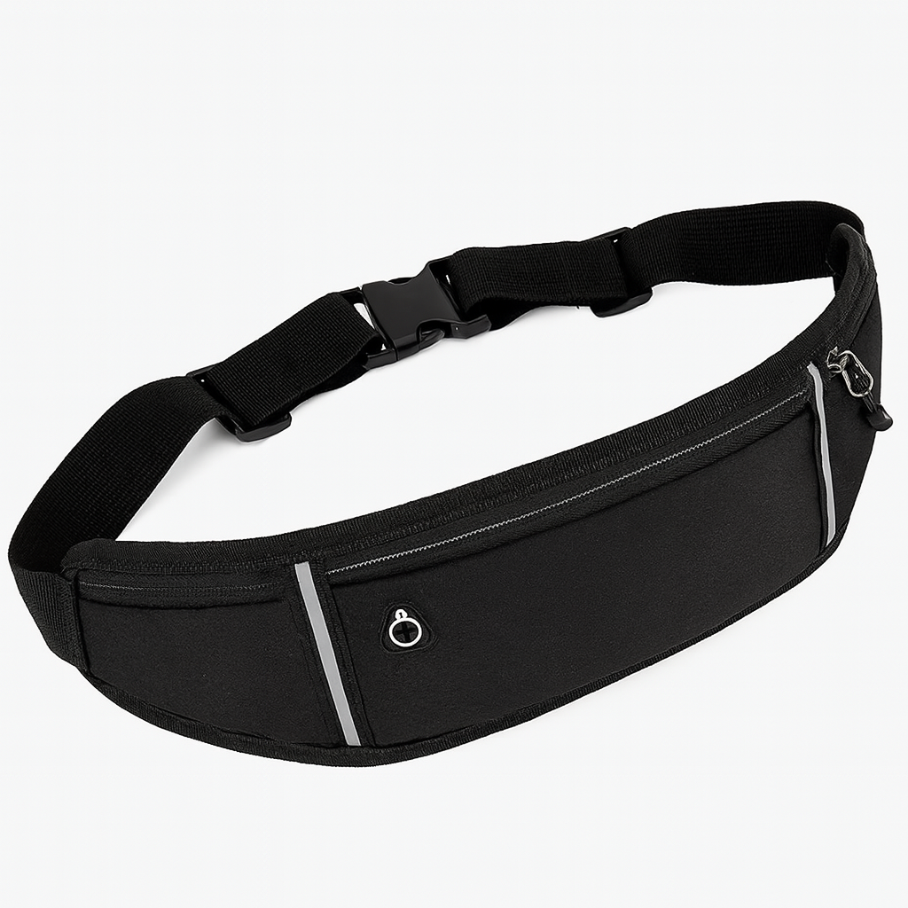 Sportliche Bauchtasche für Jogging, Fitness, Ausflüge & Alltag – Canvas, Unisex