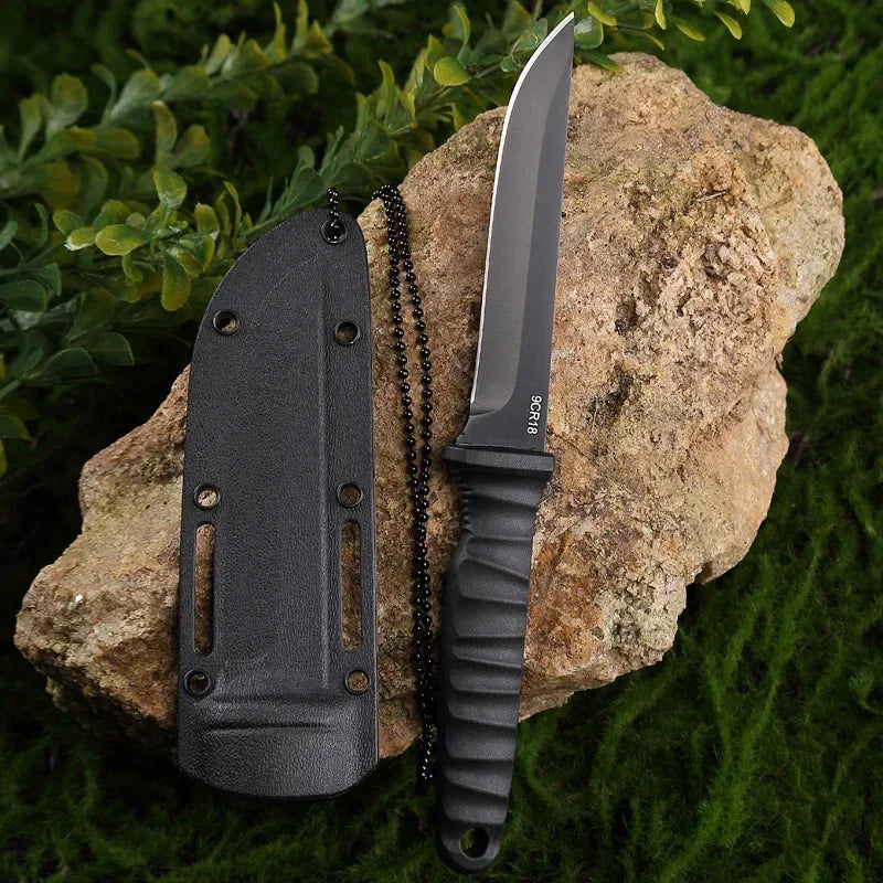 Outdoor EDC 9,5 cm Edelstahlklinge | Camping- & Survival-Werkzeug