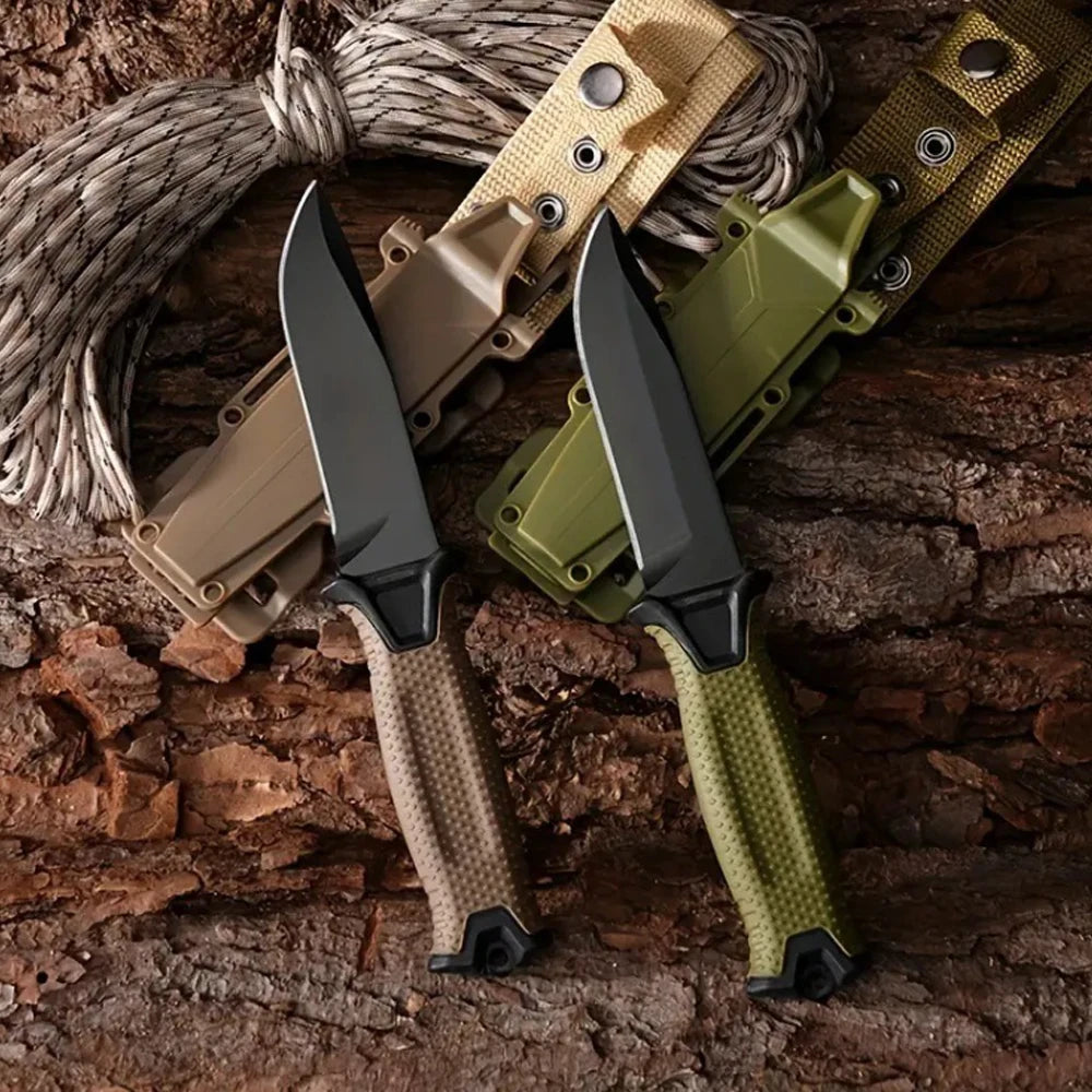 Outdoor Survival Messer – 9,8 cm D2-Klinge | Taktisches Campingmesser