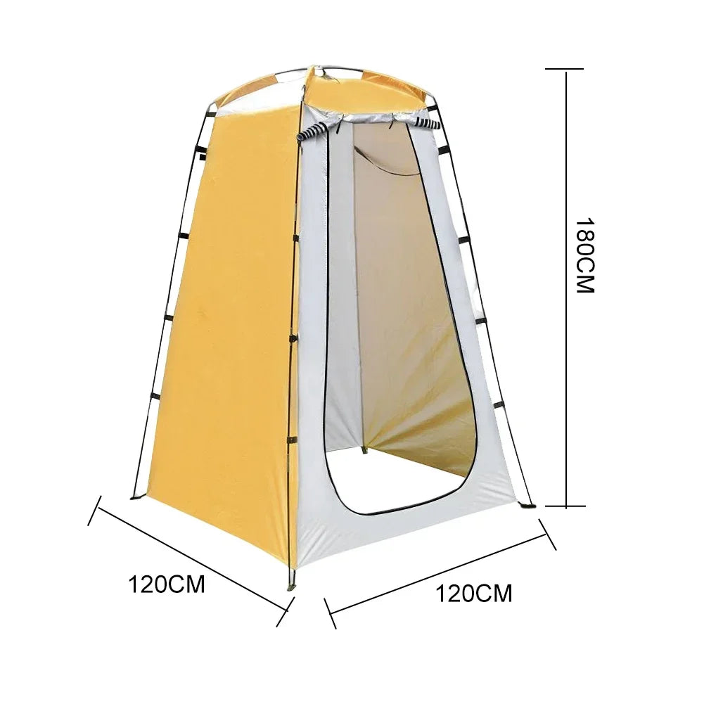 Portable Outdoor Tent Privacy Camping Shower Toilet Changing Room Waterproof UV Protection Beach Folding Bathing Pop Up Tent