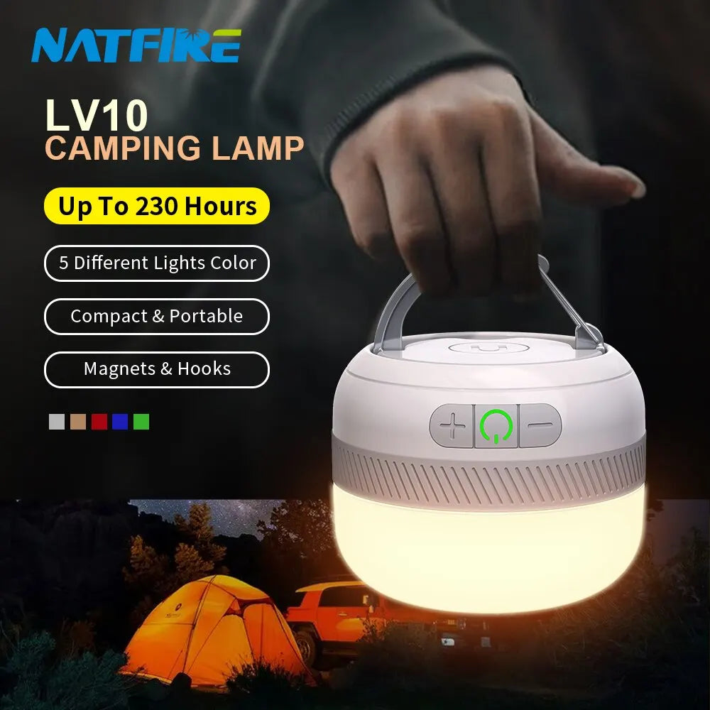 Natfire Camping Lampe