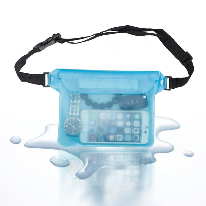 MOONBIFFY Wasserdichte Hüfttasche – 3-Schicht Dry Bag für Handy & Wertsachen (bis 10 m Tiefe)