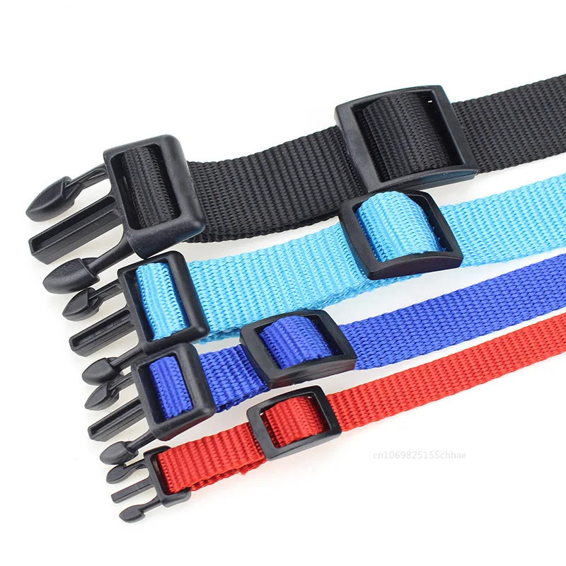 Verstellbares Nylon-Halsband mit Schnellverschluss