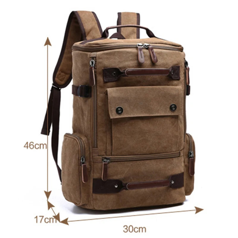 Vintage Canvas Backpack