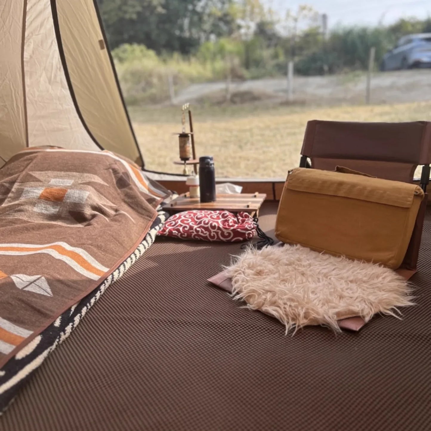 BENQING Ultraleichter Campingstuhl mit Rückenlehne – Kompakt, Stabil & Bequem