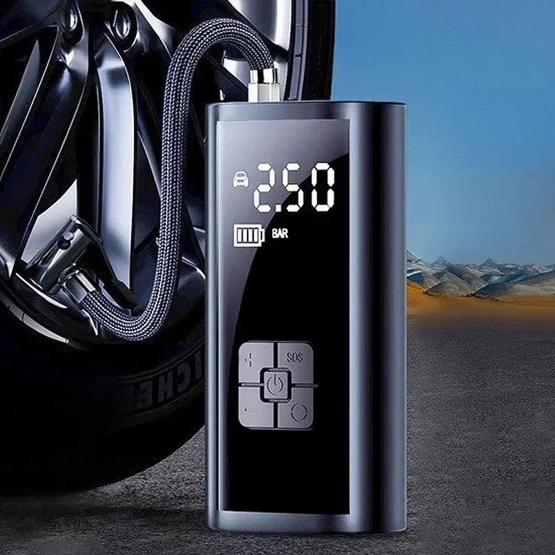 EAFC Tragbare Auto-Luftpumpe – 6000 mAh | 150 PSI | 12 V