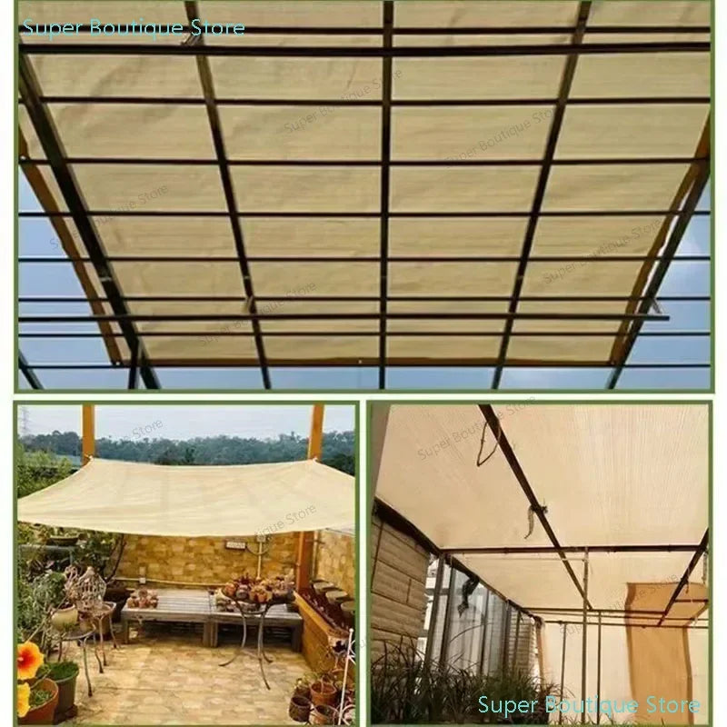 Sonnensegel HDPE-Schattennetz – ca. 85–90 % Schattierung