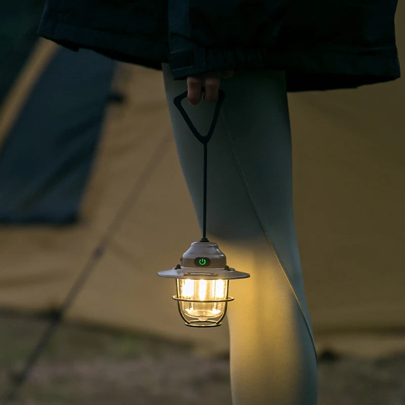 PACOONE Retro Portable Camping Lantern