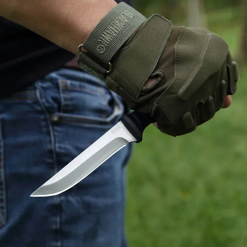 Outdoor EDC 9,5 cm Edelstahlklinge | Camping- & Survival-Werkzeug
