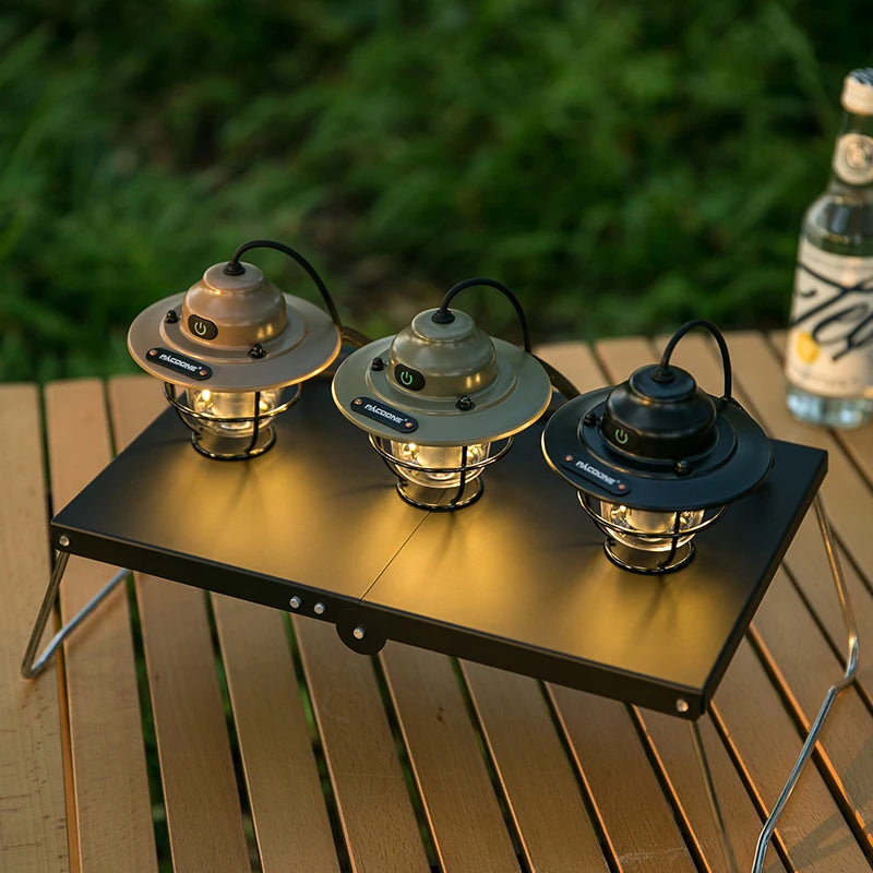 PACOONE Retro Portable Camping Lantern
