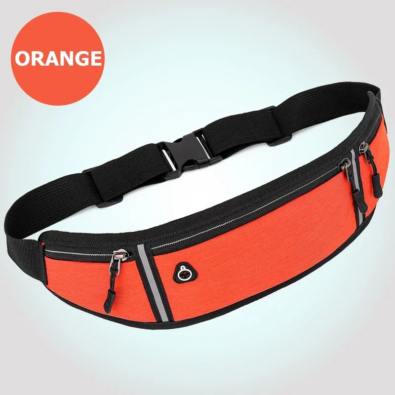 Sportliche Bauchtasche für Jogging, Fitness, Ausflüge & Alltag – Canvas, Unisex