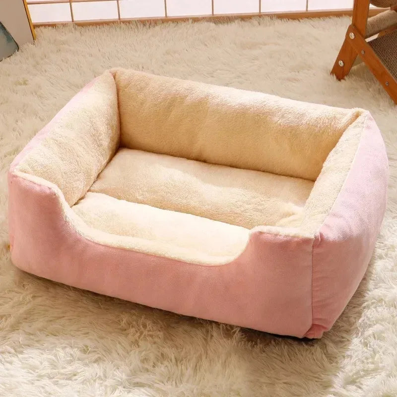 Kuscheliges Bett für Katzen & kleine Hunde – weich & gemütlich