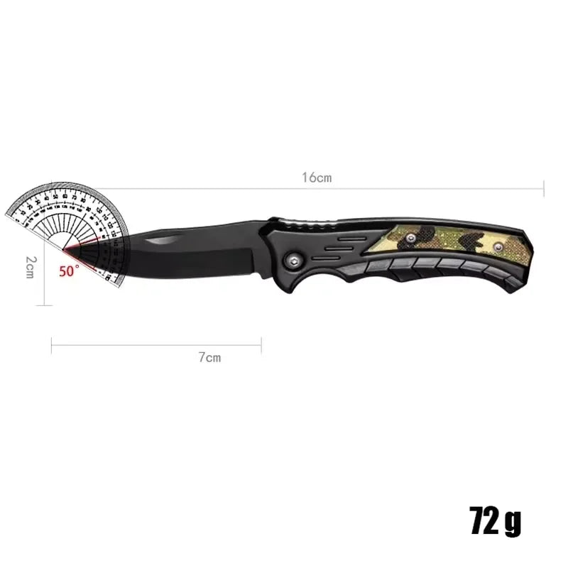 Klappbares Messer – 6 cm Edelstahlklinge mit Arretierung