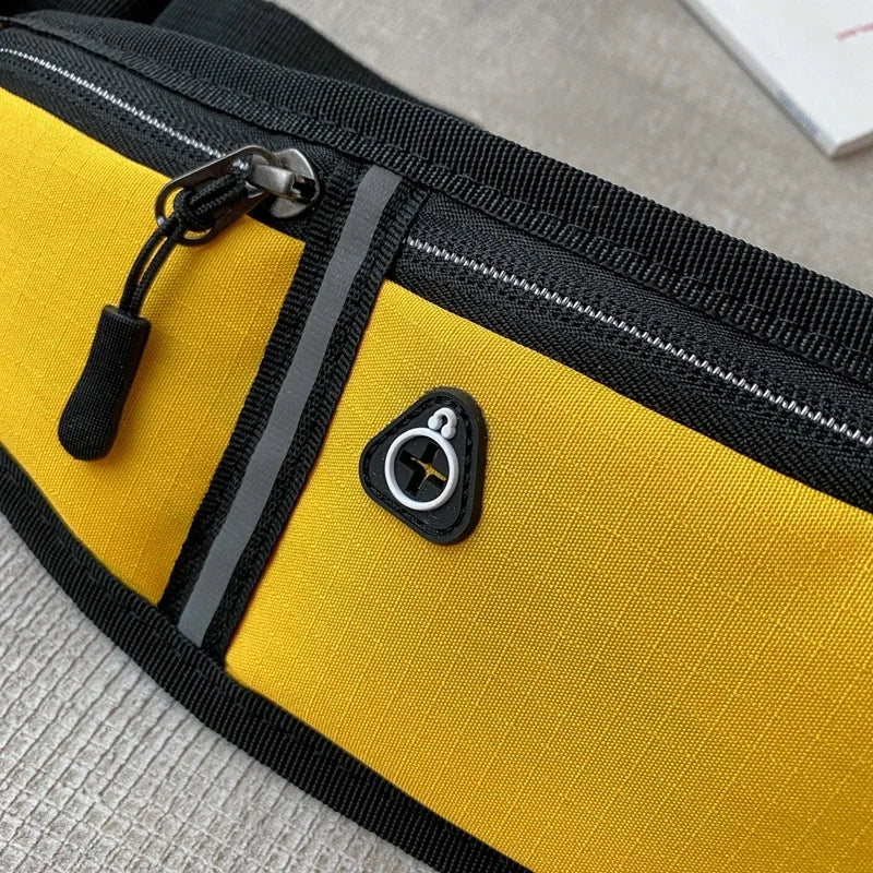 Sportliche Bauchtasche für Jogging, Fitness, Ausflüge & Alltag – Canvas, Unisex