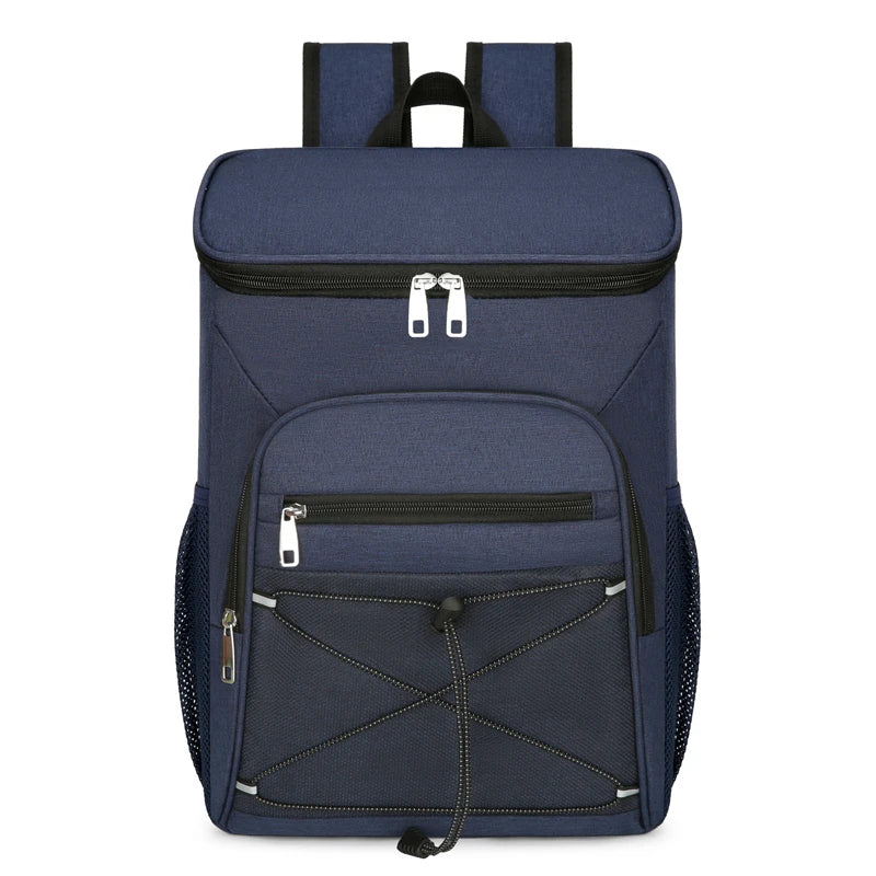 Large-capacity thermal insulation backpack,portable and thickened refrigerated backpack,suitable for outdoor beaches and camping