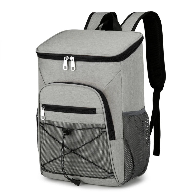 Large-capacity thermal insulation backpack,portable and thickened refrigerated backpack,suitable for outdoor beaches and camping