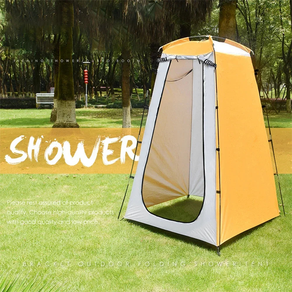 Portable Outdoor Tent Privacy Camping Shower Toilet Changing Room Waterproof UV Protection Beach Folding Bathing Pop Up Tent