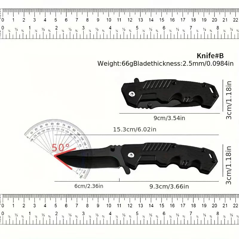 Faltbares Taschenmesser mit 8,5 cm Klinge – Alltagstauglich & kompakt