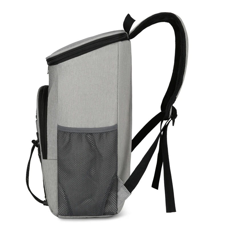 Large-capacity thermal insulation backpack,portable and thickened refrigerated backpack,suitable for outdoor beaches and camping
