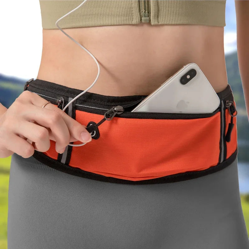Sportliche Bauchtasche für Jogging, Fitness, Ausflüge & Alltag – Canvas, Unisex
