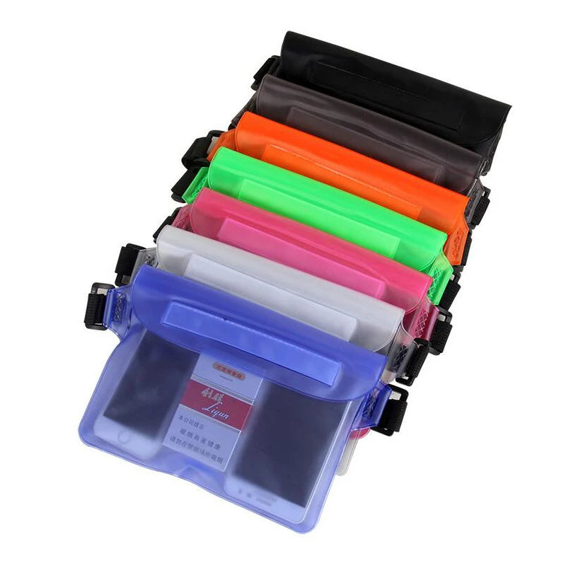 MOONBIFFY Wasserdichte Hüfttasche – 3-Schicht Dry Bag für Handy & Wertsachen (bis 10 m Tiefe)
