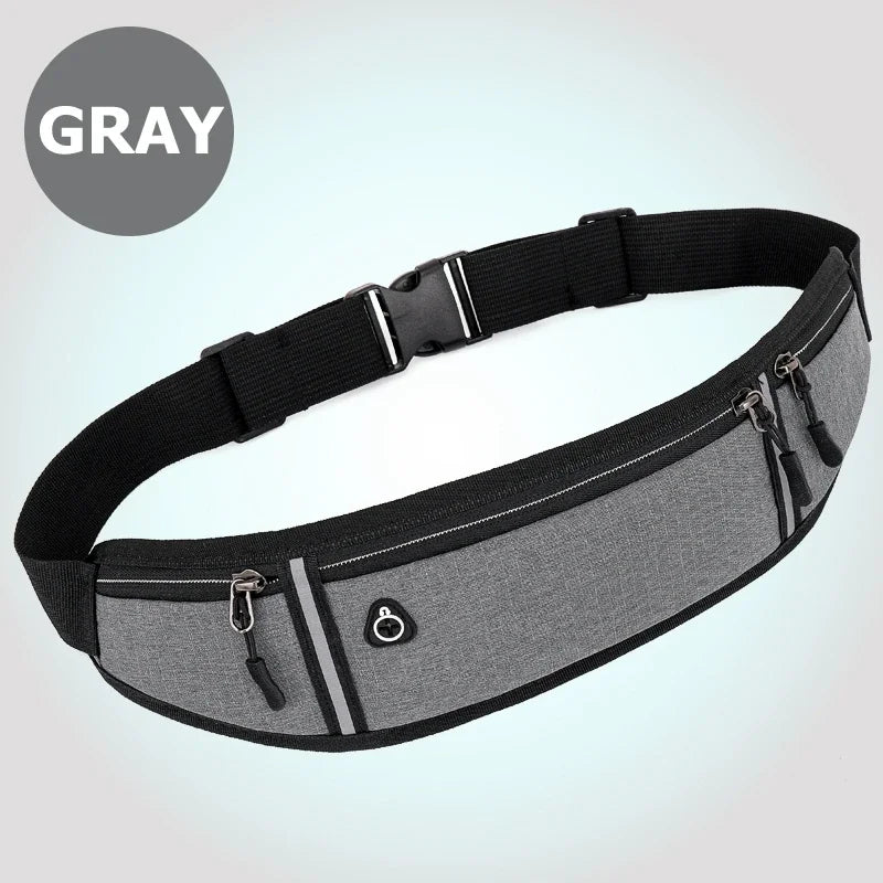 Sportliche Bauchtasche für Jogging, Fitness, Ausflüge & Alltag – Canvas, Unisex