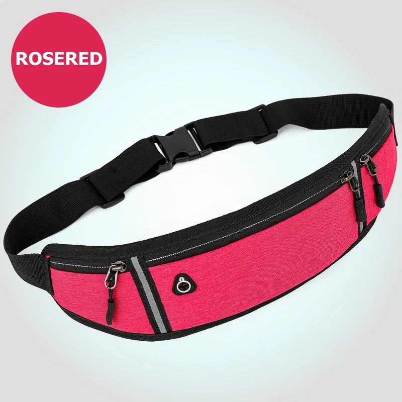 Sportliche Bauchtasche für Jogging, Fitness, Ausflüge & Alltag – Canvas, Unisex