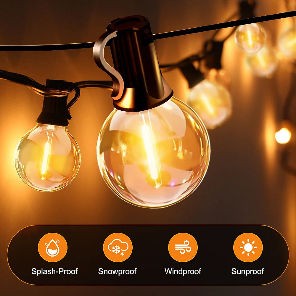 Aiopp Solar-LED Leuchte – Dimmbar, Modern & Wetterfest für Garten & Balkon