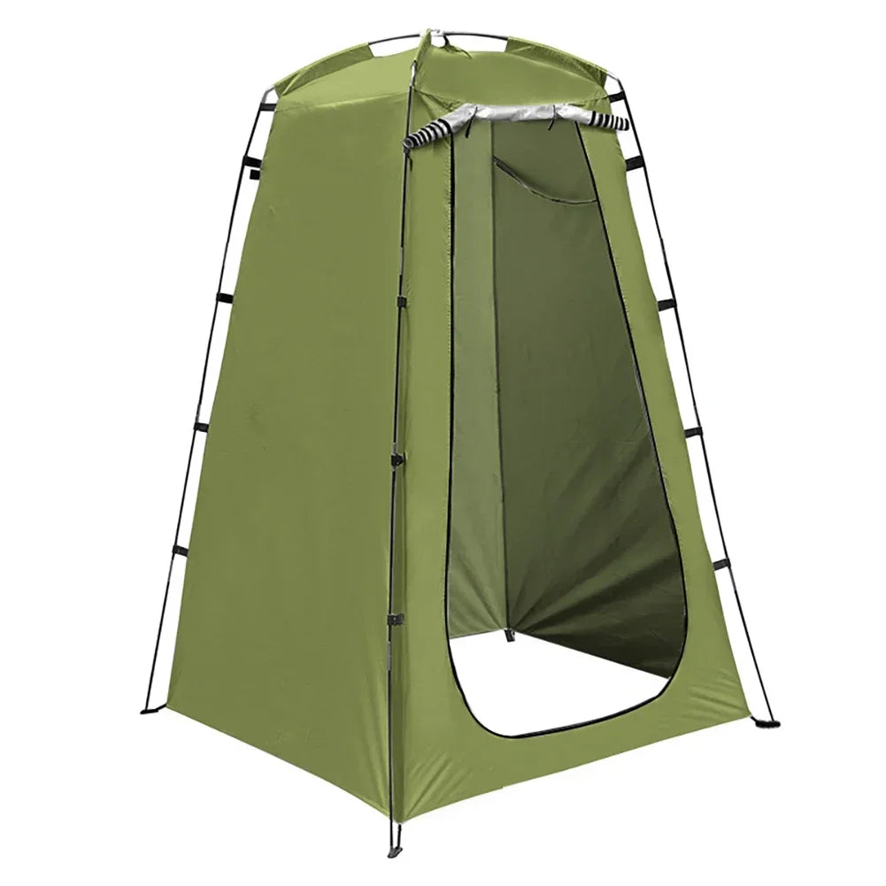 Portable Outdoor Tent Privacy Camping Shower Toilet Changing Room Waterproof UV Protection Beach Folding Bathing Pop Up Tent