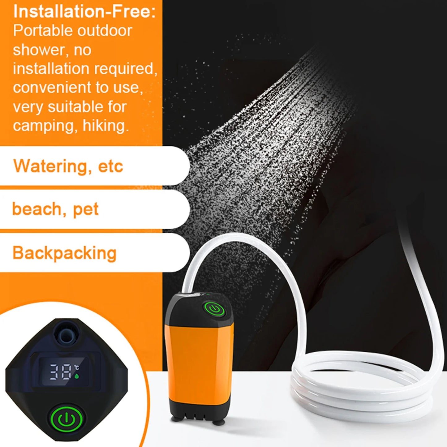 Outdoor Camping Dusche