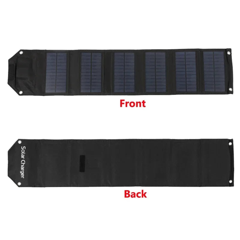 Faltbares Solar Panel 60W/80W/100W – USB Ladegerät für Camping & Outdoor