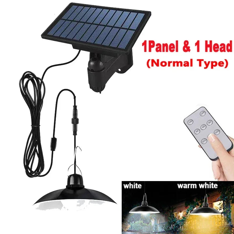 Solar Outdoor Lampe mit Fernbedienung