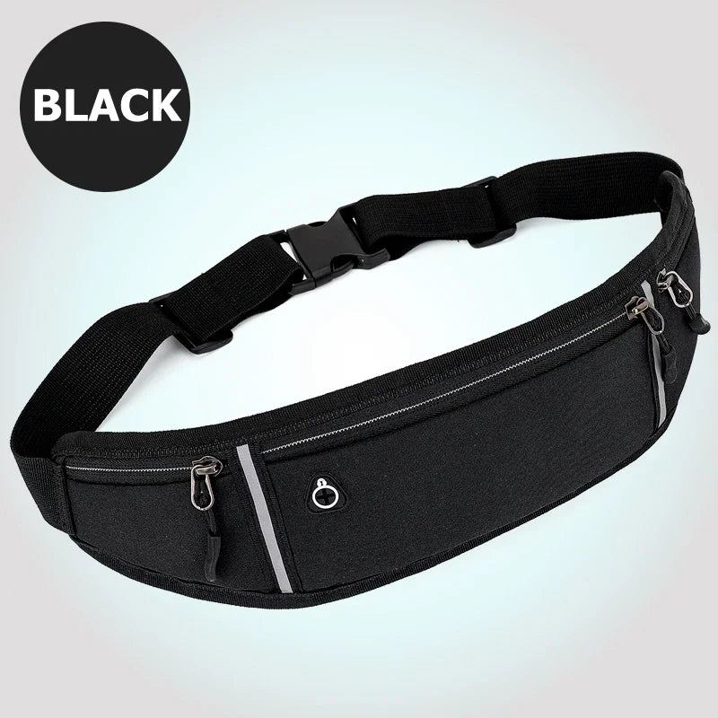 Sportliche Bauchtasche für Jogging, Fitness, Ausflüge & Alltag – Canvas, Unisex
