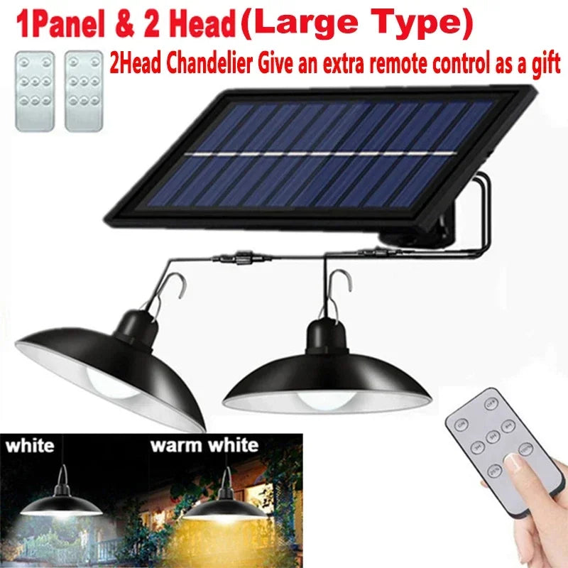 Solar Outdoor Lampe mit Fernbedienung