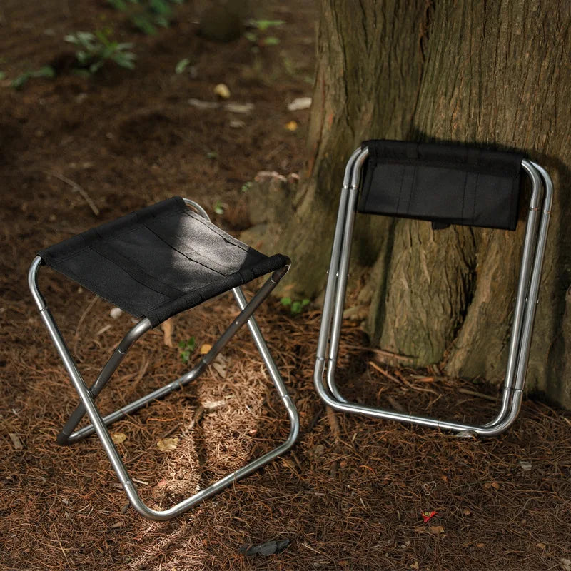 Portable Folding Outdoor Camping Chairs, Fishing Chairs, Aluminum Alloy Chairs