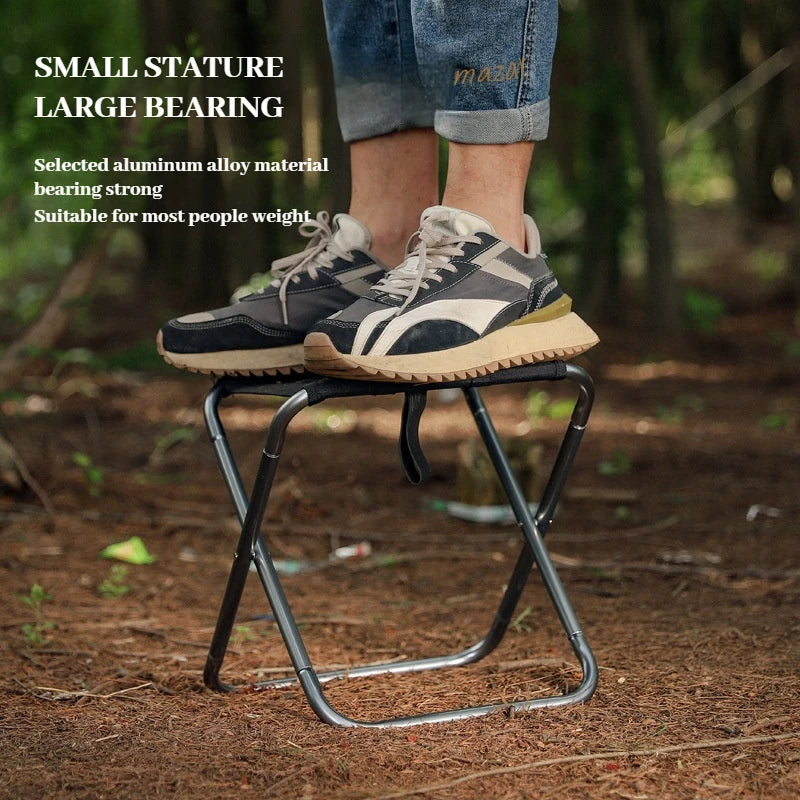 Portable Folding Outdoor Camping Chairs, Fishing Chairs, Aluminum Alloy Chairs