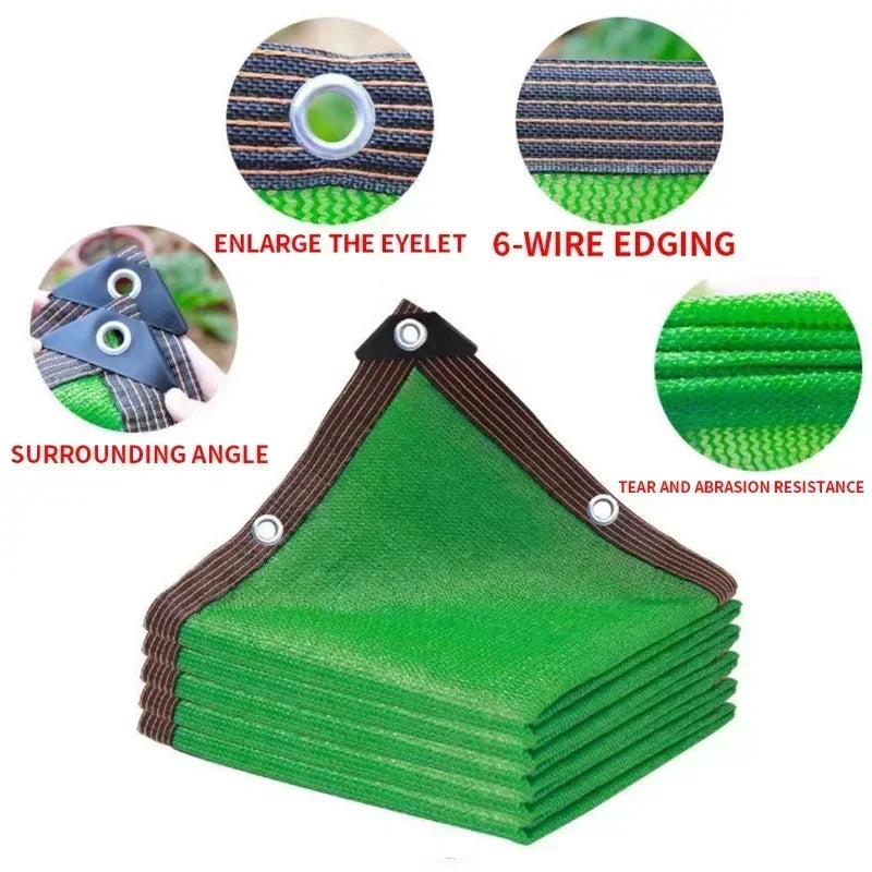 Sonnensegel HDPE-Schattennetz – ca. 85–90 % Schattierung