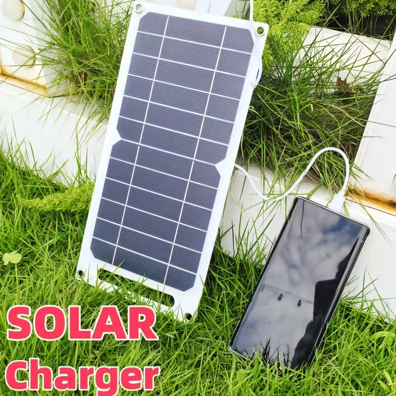 Flexibles 6W Solar Panel 5V USB – Tragbares Ladegerät für Outdoor & Camping