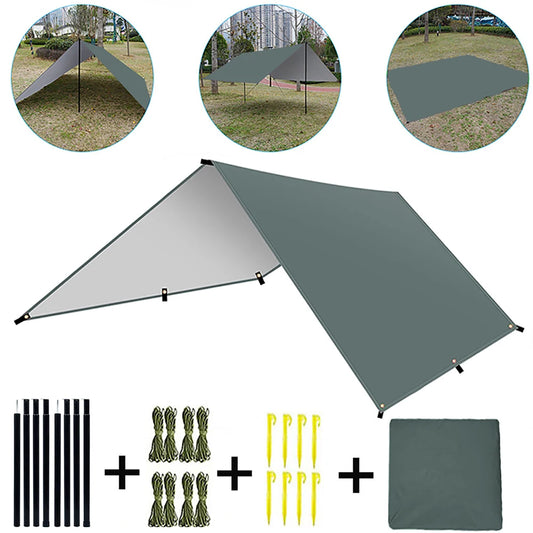 Regenplane für Outdoor & Camping – in 3 Farben & 3 Größen