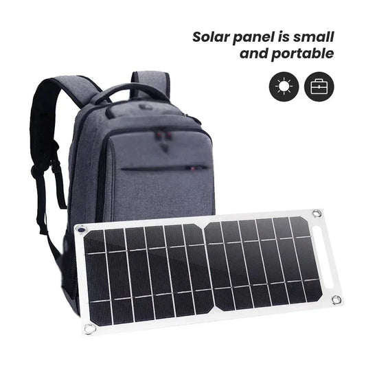 Flexibles 6W Solar Panel 5V USB – Tragbares Ladegerät für Outdoor & Camping
